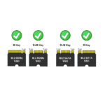 Enclosure LC-PowerLC-DOCK-C-M2 - Docking station 1 x M.2 SATA & 1 x NVMe M.2 SSD USB 3.2 - Image 5