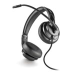 HEADSET NGS VOX605 USB-C with VOLUME CONTROL and USB-A adaptor - Image 2