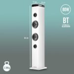 SPEAKER BT 2.0 NGS SKYCHARM Pro WHITE TOWER 50W BT/USB/FM/OPTICAL/STEREO OUTPUT/AUXIN - Image 5