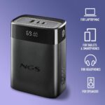 POWER BANK NGS TWIX30 30000mAh/140W - 2XUSBC + USBA DISPLAY FOR BAT. LEVEL + WATTS - Image 2