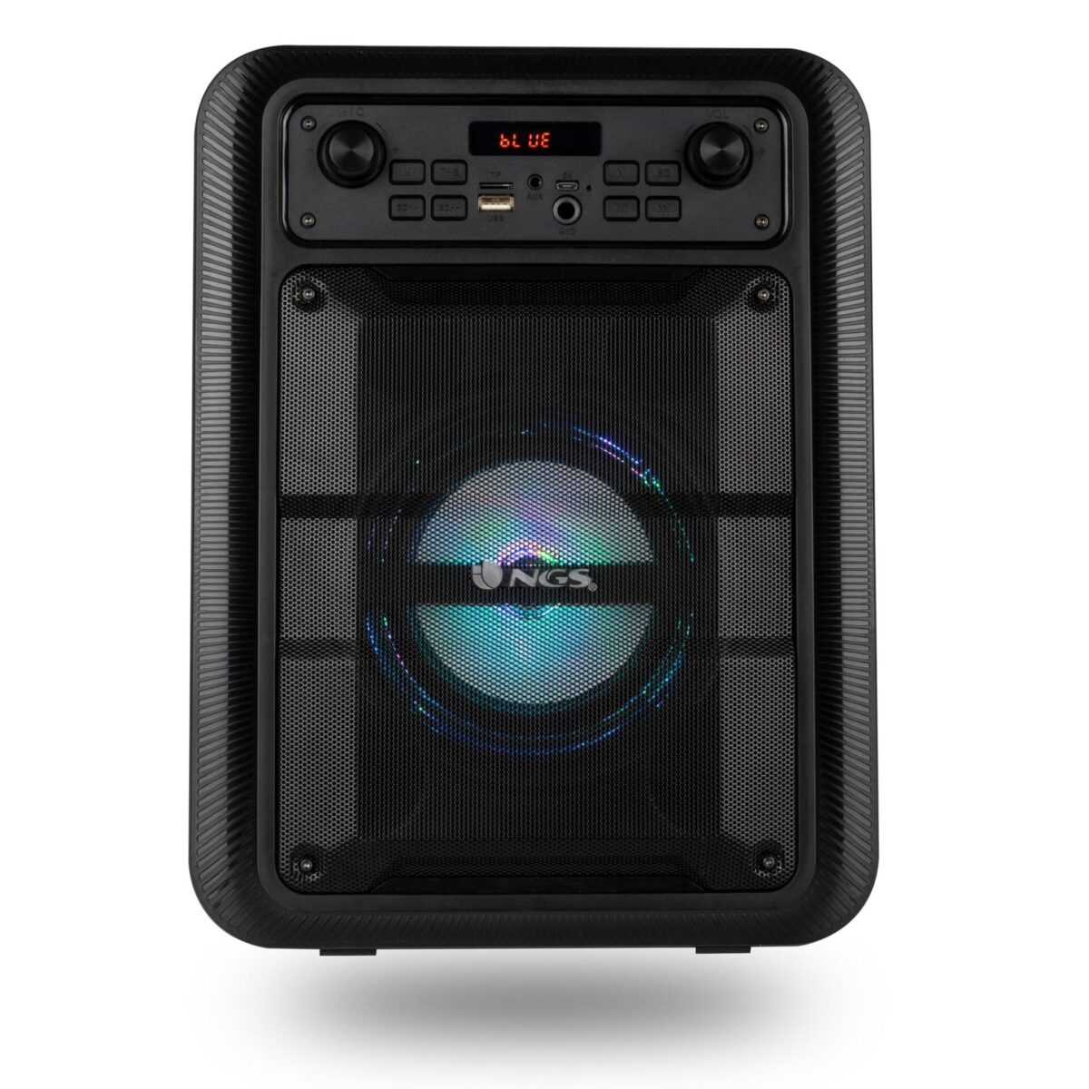 Bluetooth Speaker NGS [ROLLER LINGO] 20W PORTABLE TWS USB/TF/AUX IN -WITH MIC Black - Image 3