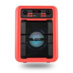 Bluetooth Speaker NGS [ROLLER LINGO] 20W PORTABLE TWS USB/TF/AUX IN -WITH MIC Red - Image 3