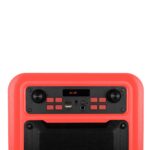 Bluetooth Speaker NGS [ROLLER LINGO] 20W PORTABLE TWS USB/TF/AUX IN -WITH MIC Red - Image 4