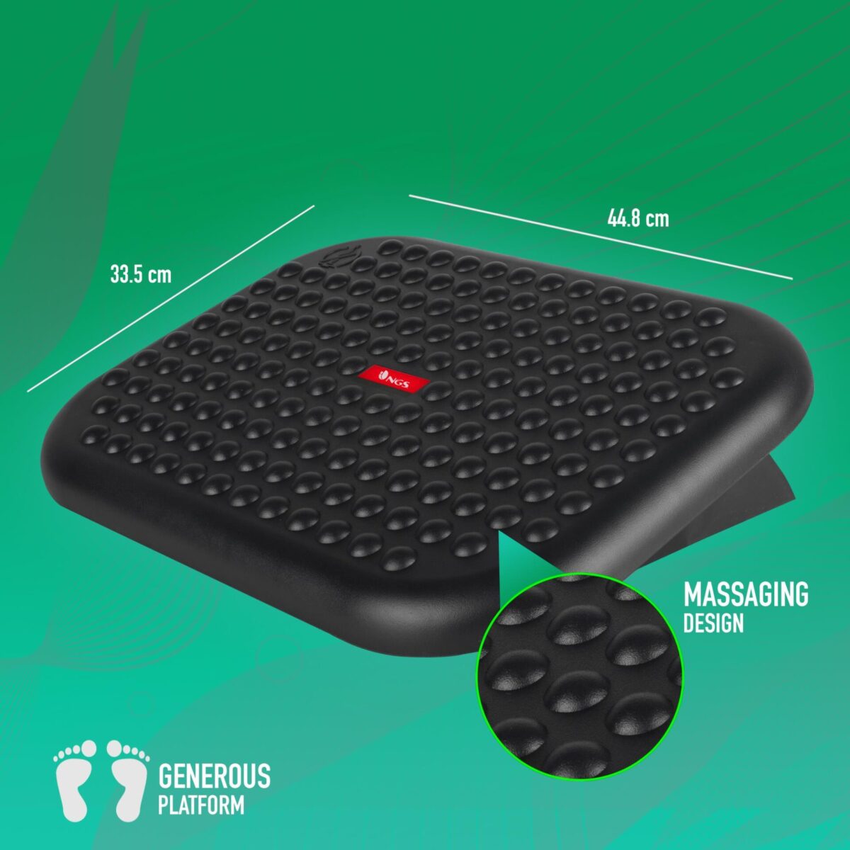 FOOT REST NGS FOOTNEST ERGONOMIC & ADJUSTABLE FOOT SUPPORT - Image 2