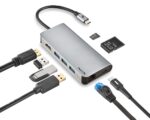 Docking Station NGS Wonderdock 8 Card Reader, HDMI, RJ45, PD, USB 3.0