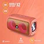Bluetooth Speaker NGS [ROLLER BEAST] 32W Waterproof Coral - Image 3