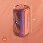 Bluetooth Speaker NGS [ROLLER BEAST] 32W Waterproof Coral - Image 5