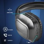 Ακουστικά BT NGS Artica Wrath Hands Free Line-in Black - Image 4