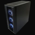 Case LC-Power Gaming 810B Black Dark_Crawler_X Midi ARGB Tempered Glass - Image 2