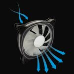 Case Fans LC-Power LC-CF-120-ARGB-KIT-R-W * 3 Reversed with Controller White - Image 3