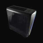 Case LC-Power Gaming 700B Hexagon Midi RGB Tempered Glass - Image 2
