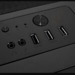 Case LC-Power Gaming 700B Hexagon Midi RGB Tempered Glass - Image 4