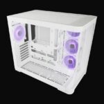 Case LC-Power Gaming 8001W Pro Storm ARGB Tempered Glass White - Image 3