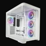 Case LC-Power Gaming 8001W Pro Storm ARGB Tempered Glass White - Image 5