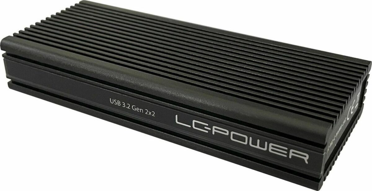 Enclosure LC-Power LC-M2-C-NVME-2X2 M.2 NVMe/SATA Type C USB 3.2 - Image 4