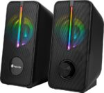 SPEAKERS 2.0 GAMING NGS [GSX-150] 12W(RMS) USB POWERED RGB - Image 2