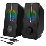 SPEAKERS 2.0 GAMING NGS [GSX-150] 12W(RMS) USB POWERED RGB - Image 4