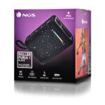 Bluetooth Speaker NGS Roller Furia 1 15W IPX6 HF/FM/USB/TF/AUX IN/9H TWS Black - Image 5