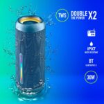 Bluetooth Speaker NGS Roller Furia 2 30W IPX7 HF/FM/USB/TF/AUX IN/9H TWS Blue - Image 2