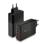 Φορτιστής NGS BUD 100W USB-C + USB-A Φορτιστής Τοίχου | GaN Power Adapter για Laptop/Tablet/Smartphone - Image 3